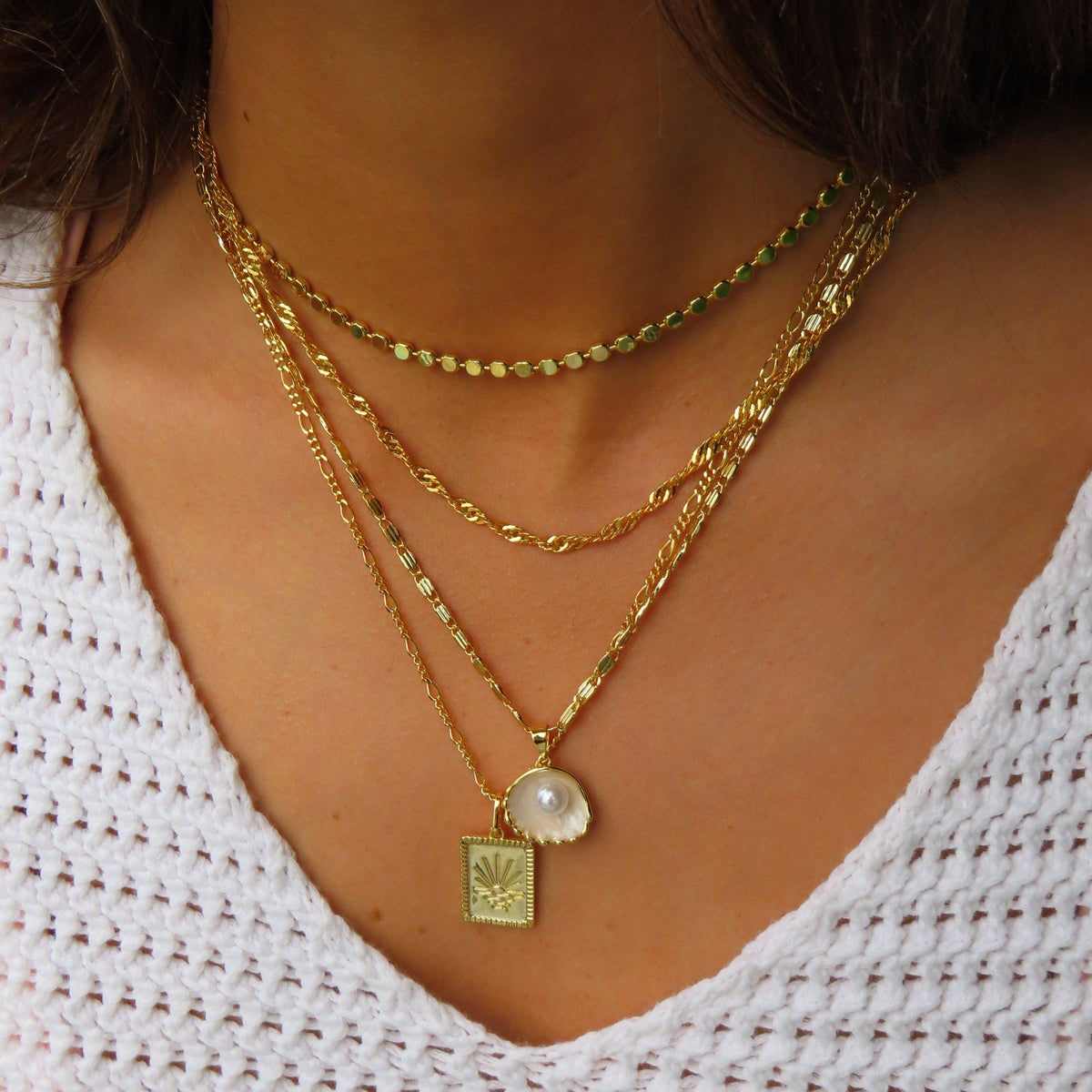 Meribella Necklace | By Qivii