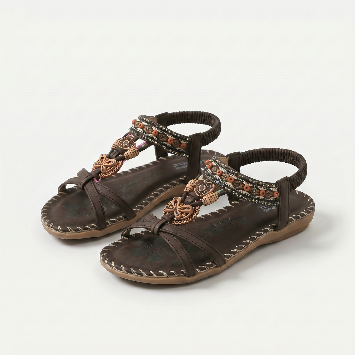Nada – Orthopädische Sandalen im Ibiza-Stil für Komfort & Eleganz  - By Qivii