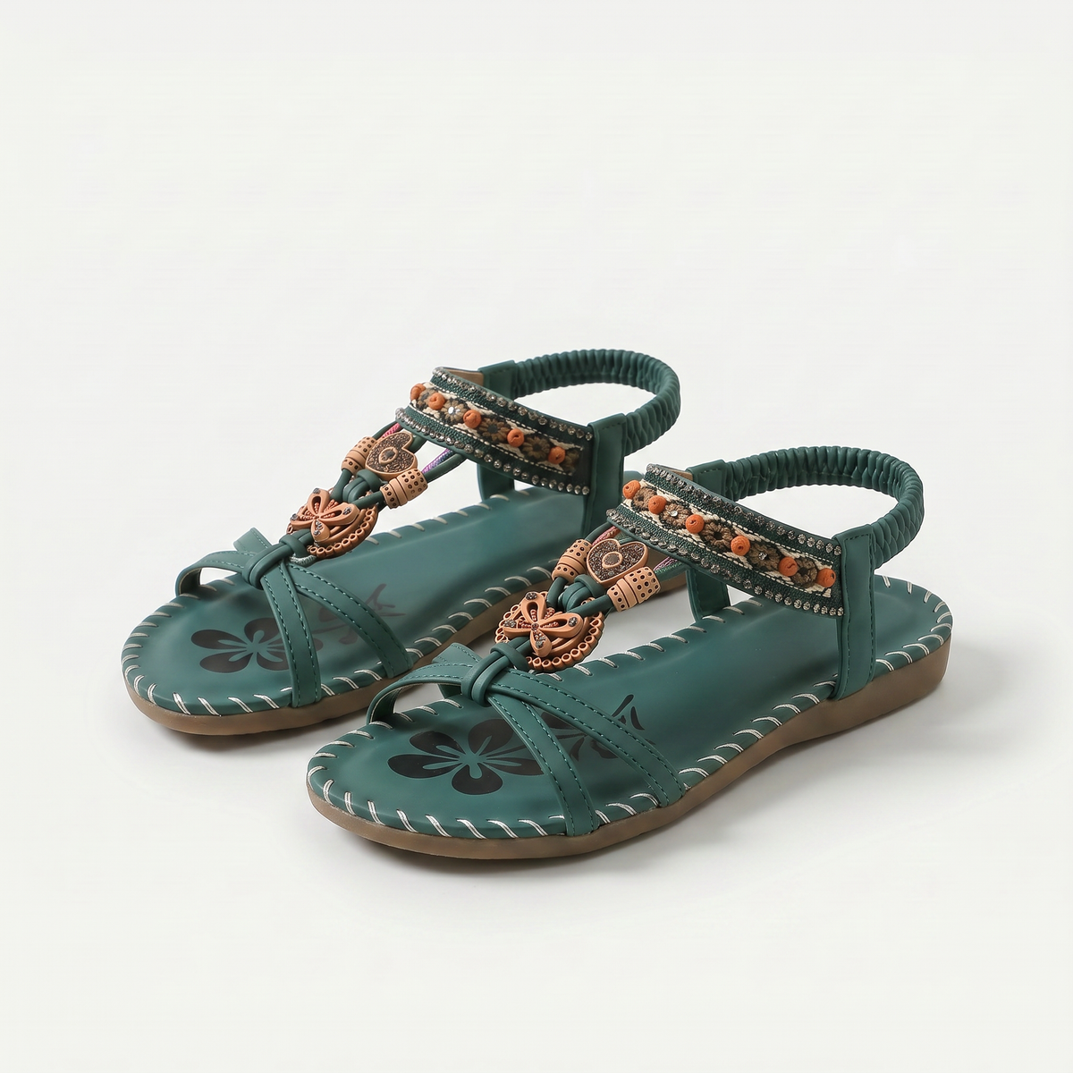 Nada – Orthopädische Sandalen im Ibiza-Stil für Komfort & Eleganz  - By Qivii
