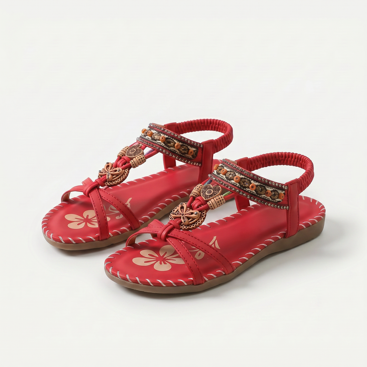 Nada – Orthopädische Sandalen im Ibiza-Stil für Komfort & Eleganz  - By Qivii