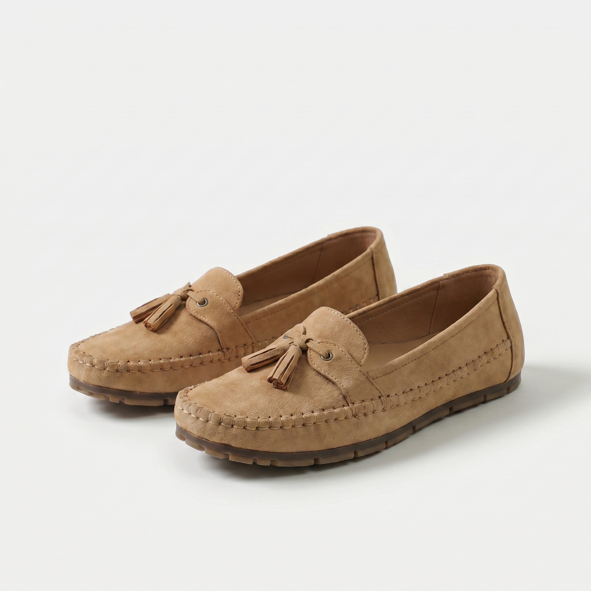 Nadine - Klassische Loafers mit Quasten-Detail  - By Qivii