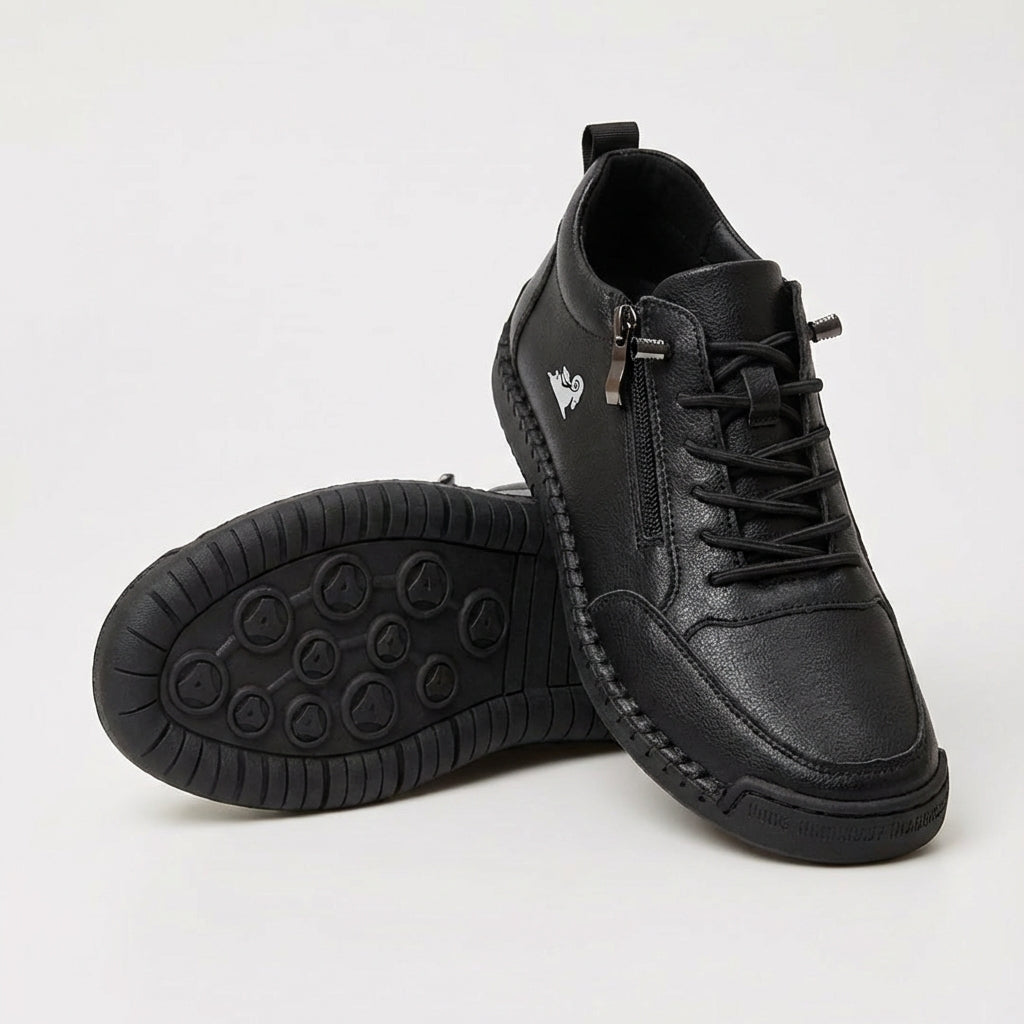 Mila  – Komfortable orthopädische Sneakers + Reißverschluss  - By Qivii