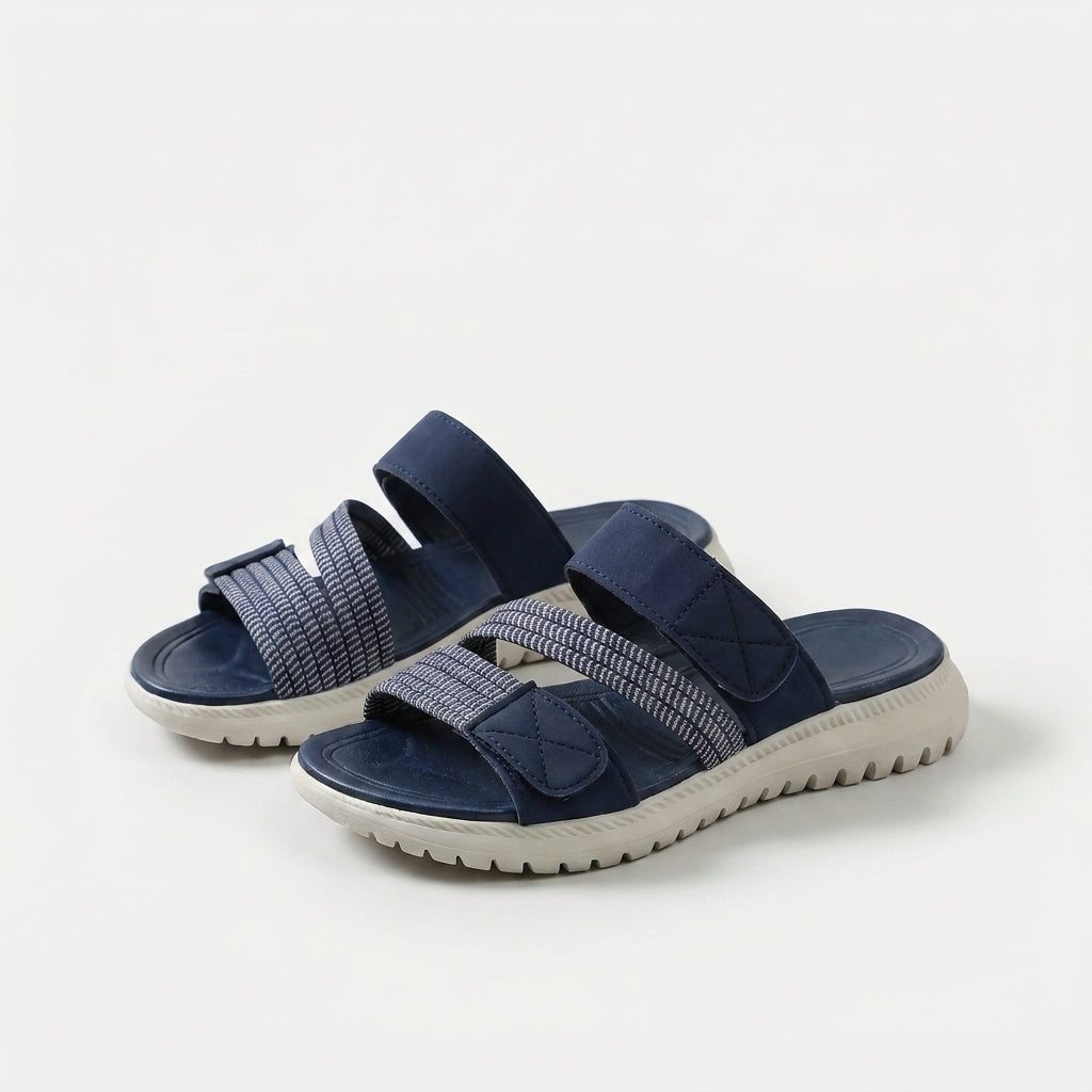 Cleo - Sportliche Komfort-Sandale mit Plateausohle  - By Qivii