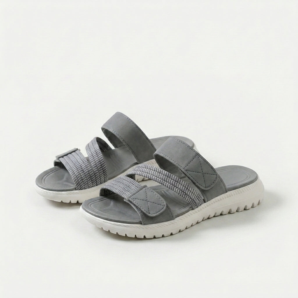 Cleo - Sportliche Komfort-Sandale mit Plateausohle  - By Qivii