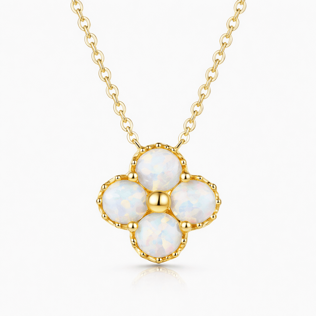 Opal Blossom Necklace | By Qivii
