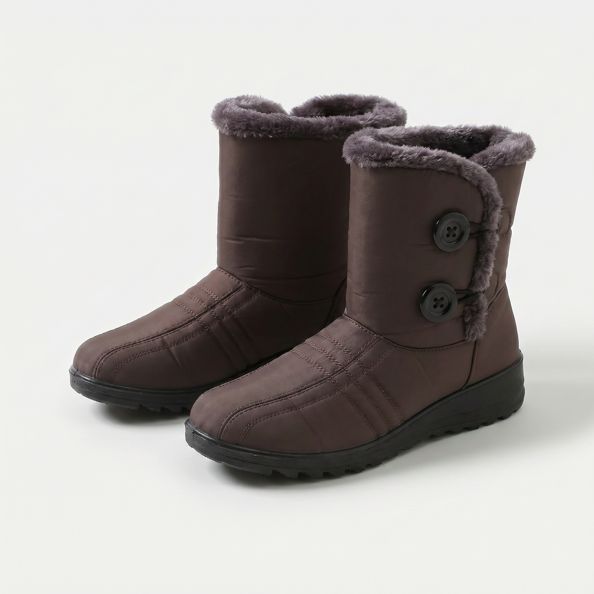 Orthostiefel - Ergonomische & wasserdichte Winterstiefel für Damen  - By Qivii