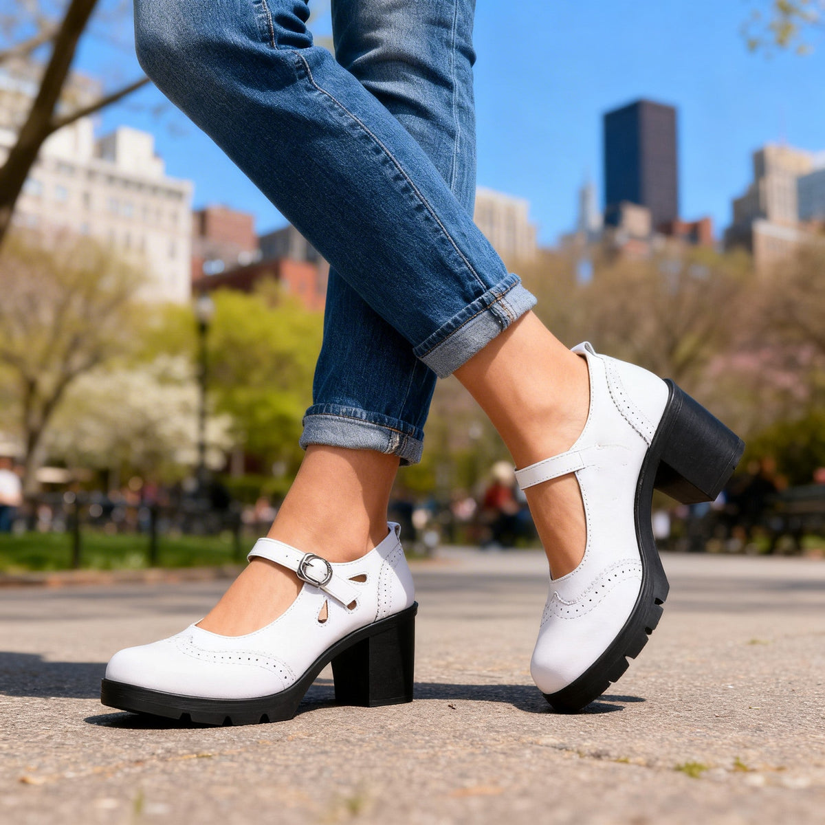 Lovetta Brogue Loafers  - By Qivii
