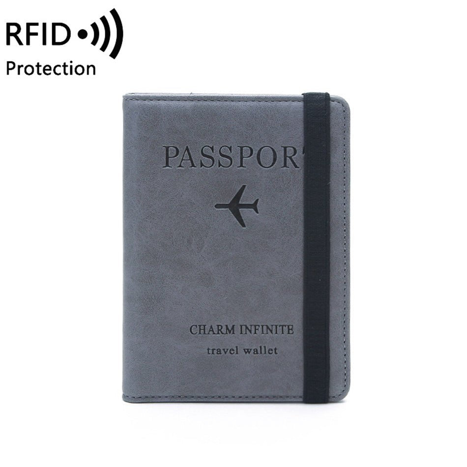 RFID Protection Passport Travel Wallet  - By Qivii