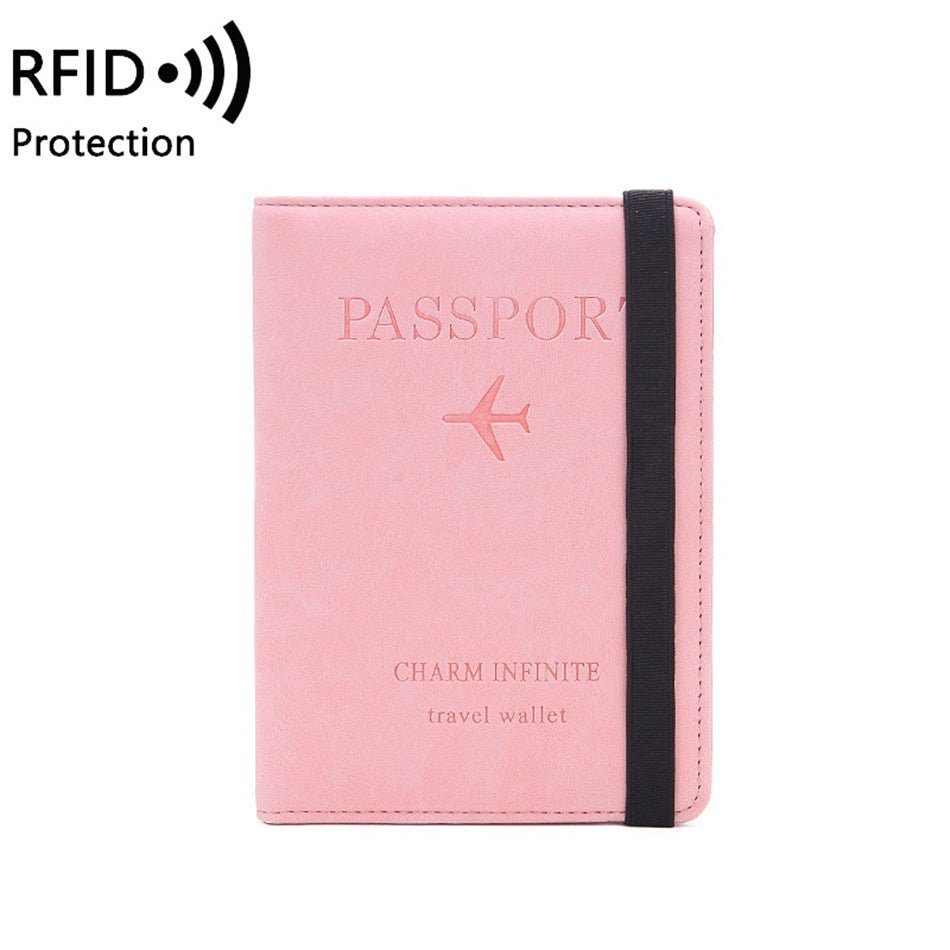 RFID Protection Passport Travel Wallet  - By Qivii