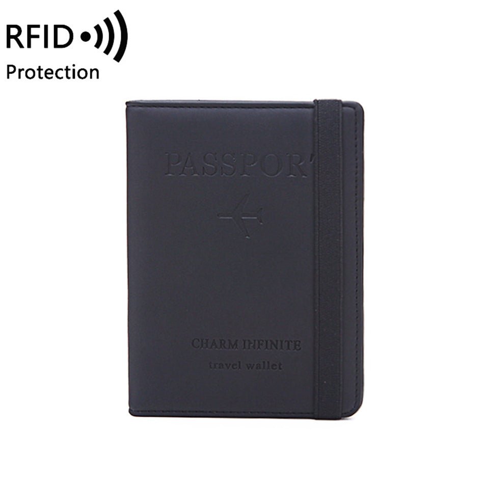 RFID Protection Passport Travel Wallet  - By Qivii