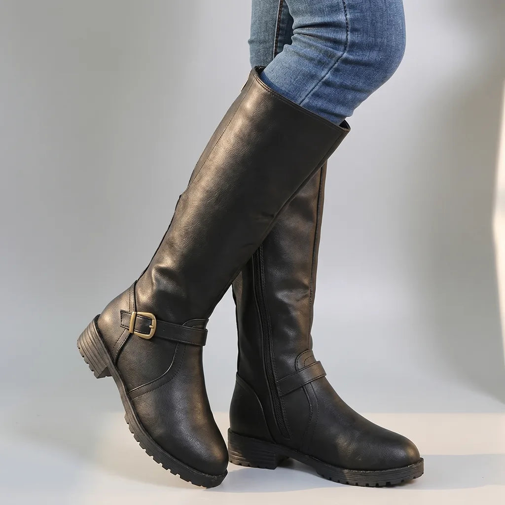 Rosalind | Fall Knee High Boots  - By Qivii