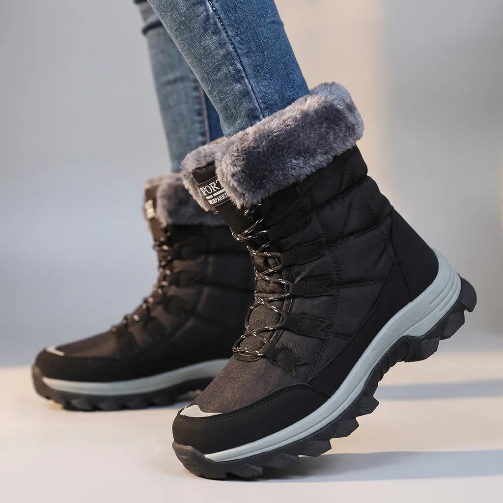 Rowena | Womens Waterproof Winter Snow Boots  - By Qivii