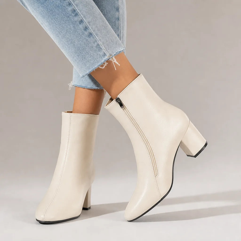 Sabine | Women's Fall Ankle Boots  - By Qivii