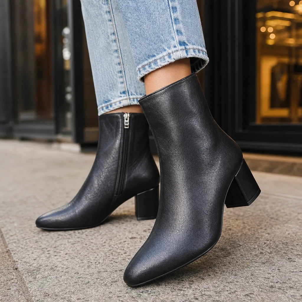 Sabine | Women's Fall Ankle Boots  - By Qivii