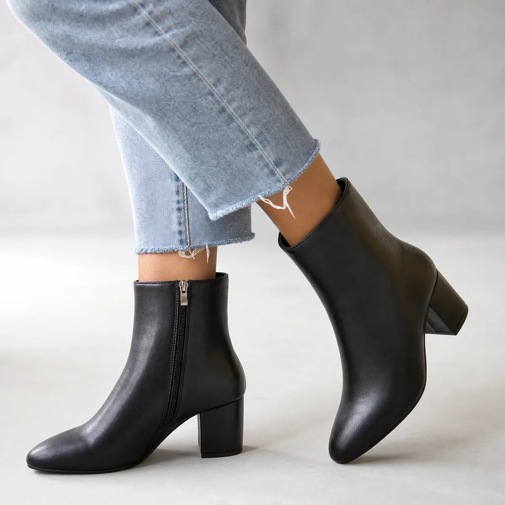 Sabine | Women's Fall Ankle Boots  - By Qivii