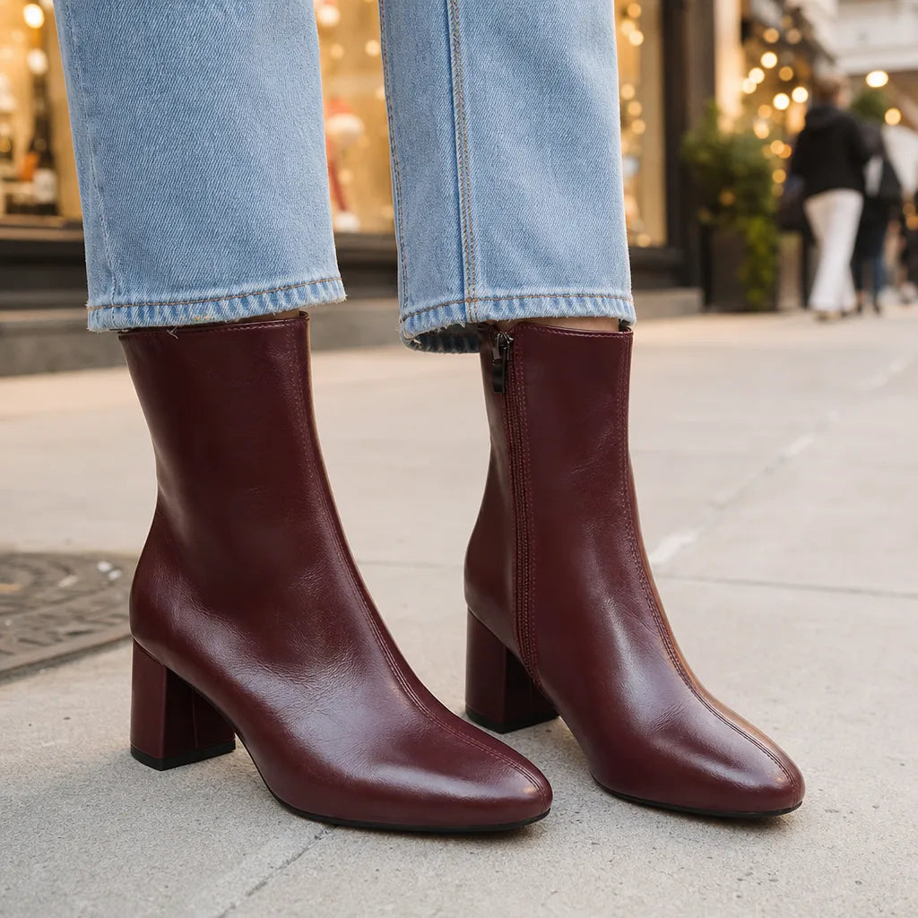 Sabine | Women's Fall Ankle Boots  - By Qivii