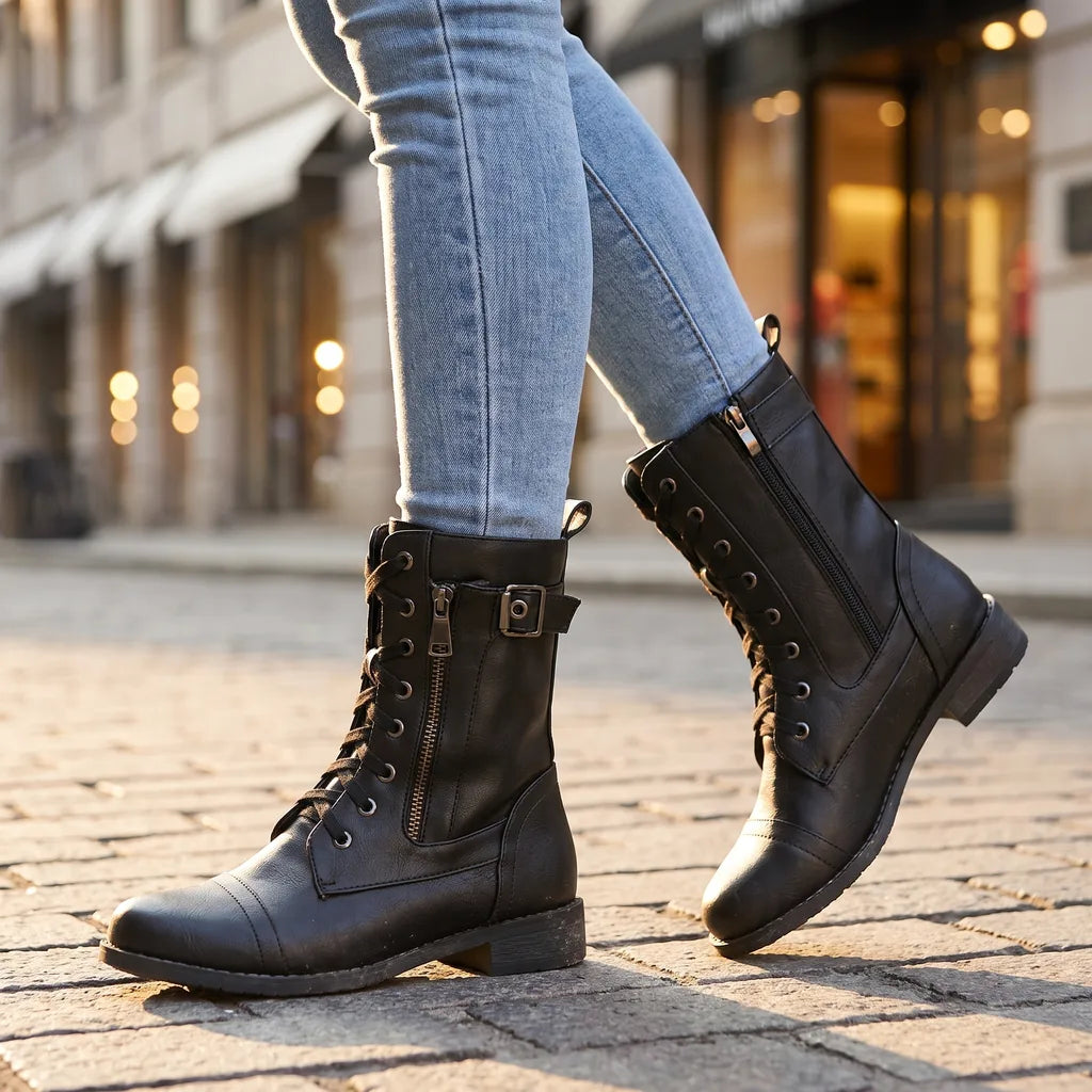 Shiloh | Womens Fall Ankle Boots  - By Qivii