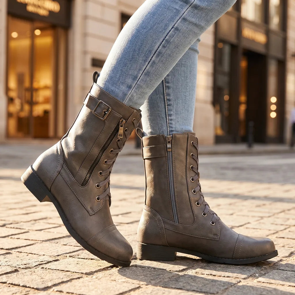 Shiloh | Womens Fall Ankle Boots  - By Qivii