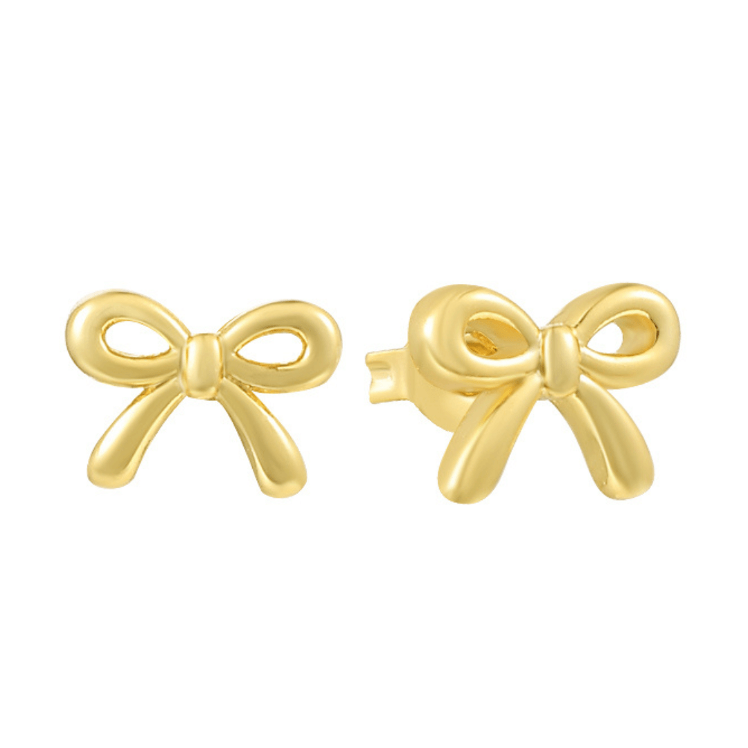 Take A Bow Earrings | By Qivii