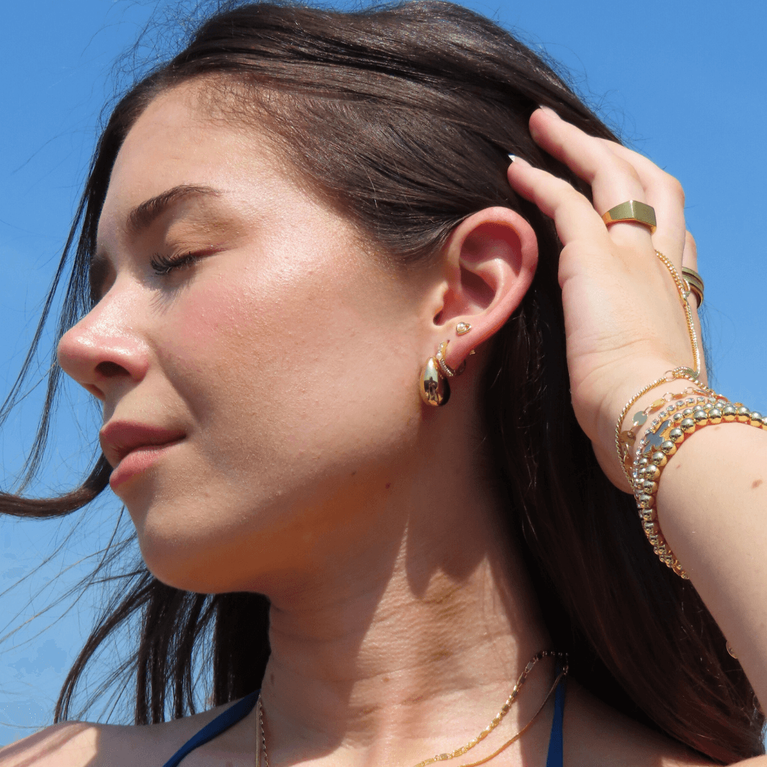 Teardrop Earrings | By Qivii