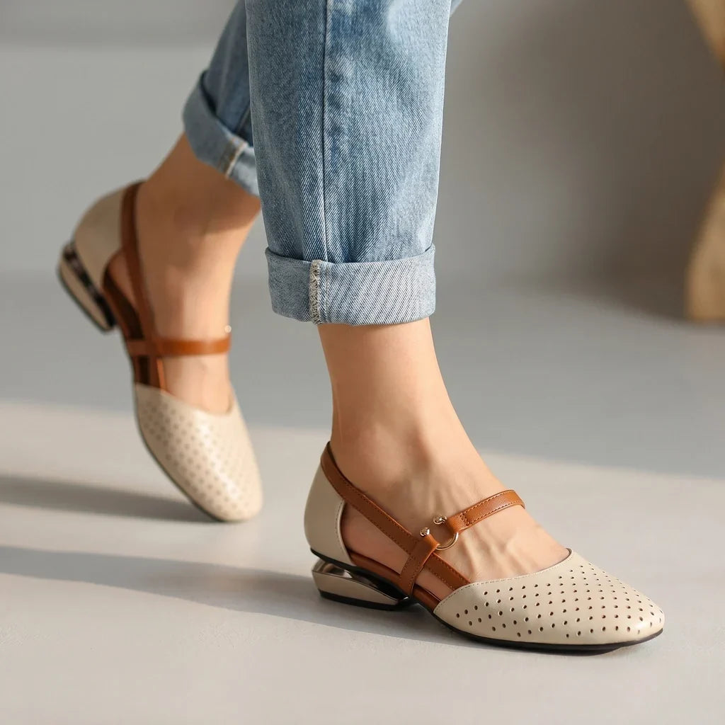 Josie Cut-Out Loafers  - By Qivii