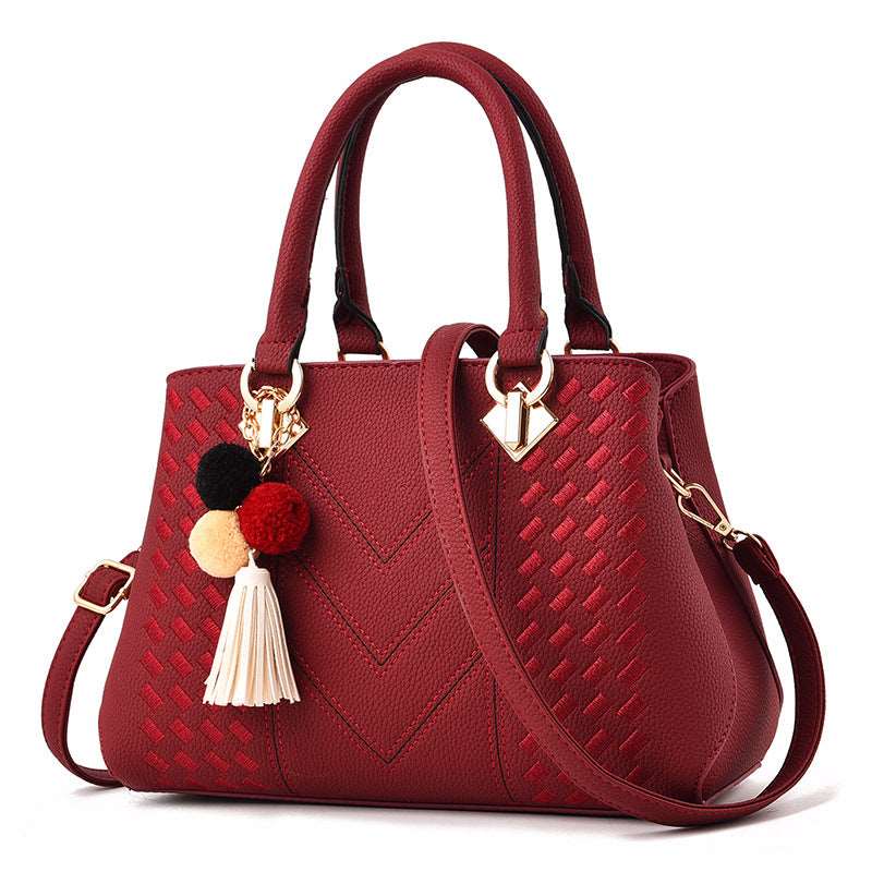 Women's Crossbody Handle Bag  - By Qivii