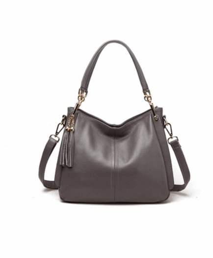 The Elara Leather Tote  - By Qivii