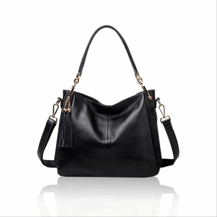 The Elara Leather Tote  - By Qivii