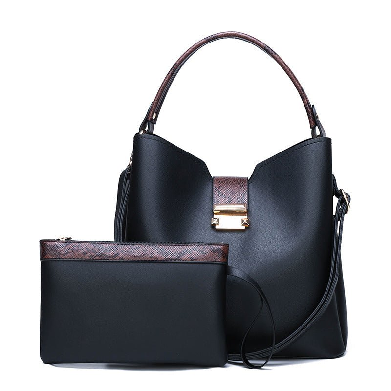 Women's Large-capacity Two-Piece Bag and Clutch  - By Qivii