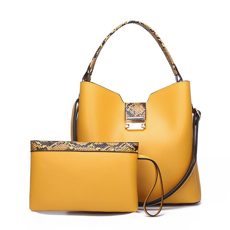 Women's Large-capacity Two-Piece Bag and Clutch  - By Qivii