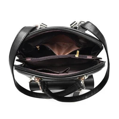 Women's Leather Dual-Use Backpack  - By Qivii