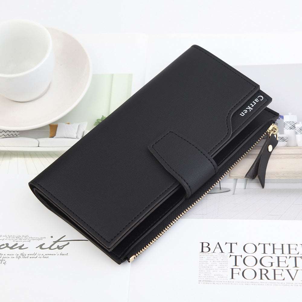 Women's Long Zipper Wallet  - By Qivii