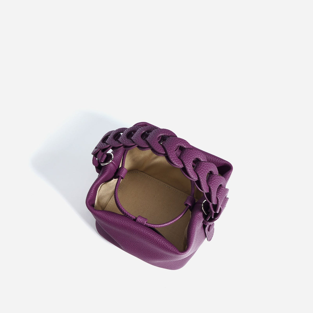 Women's Luxury Genuine Leather Bucket Bag Spring  - By Qivii