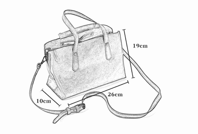 Women's Luxury Leather Shoulder Bag  - By Qivii