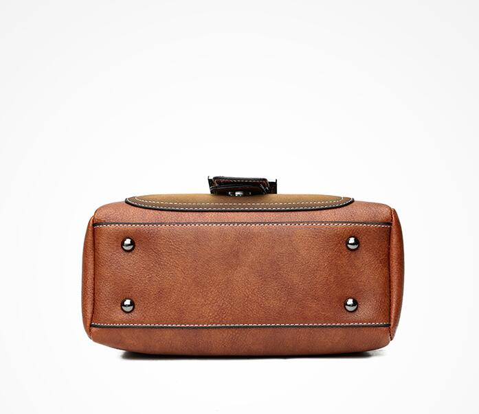 Women's Soft Vintage Bucket Handbag  - By Qivii