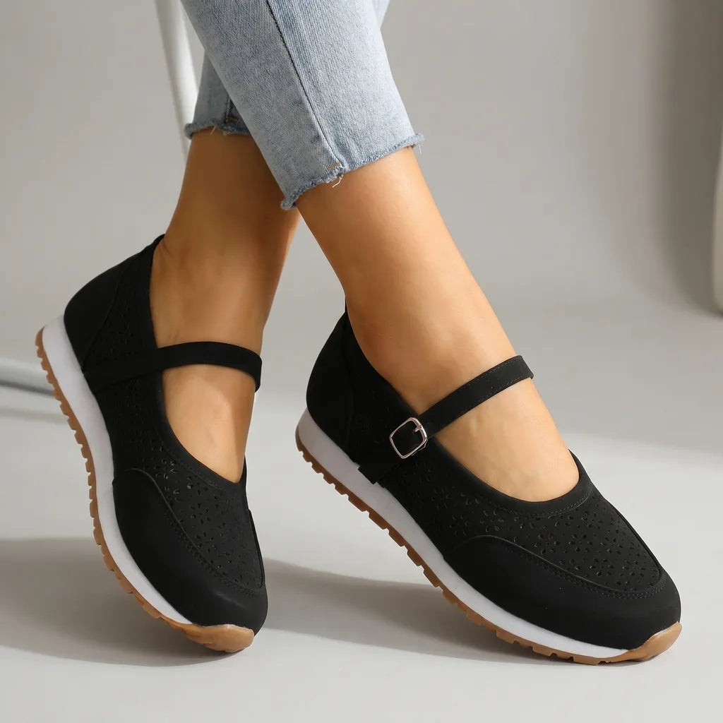 Zarah Strap Flats  - By Qivii