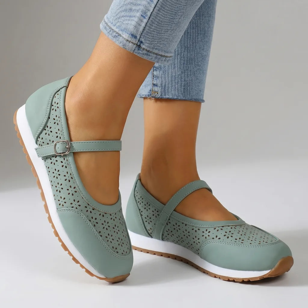 Zarah Strap Flats  - By Qivii