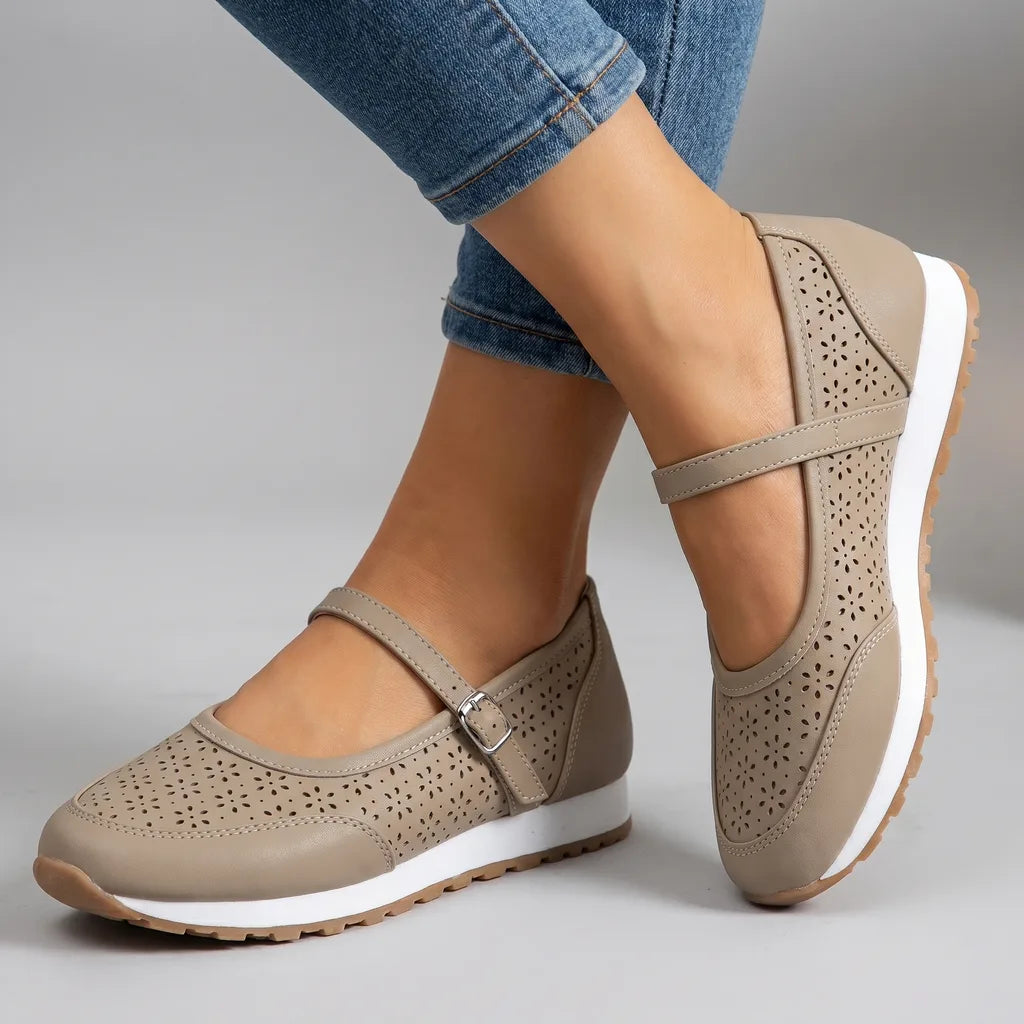 Zarah Strap Flats  - By Qivii