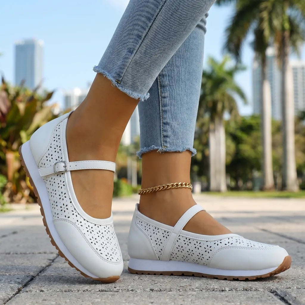 Zarah Strap Flats  - By Qivii